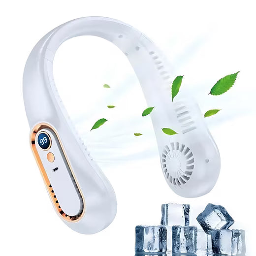 AuraSense tragbarer Nackenventilator - Sommer-Trend